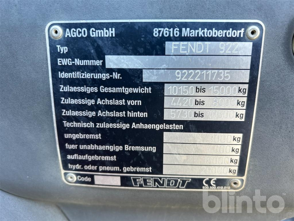 Fendt 924 Vario - Farm tractor: picture 5 Fendt 924 Vario - Farm tractor: picture 5