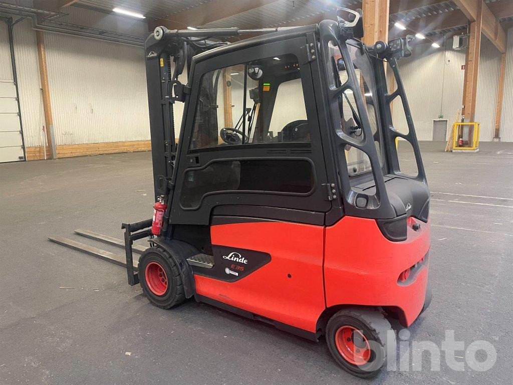 Linde E35HL-01 - Electric forklift: picture 2 Linde E35HL-01 - Electric forklift: picture 2