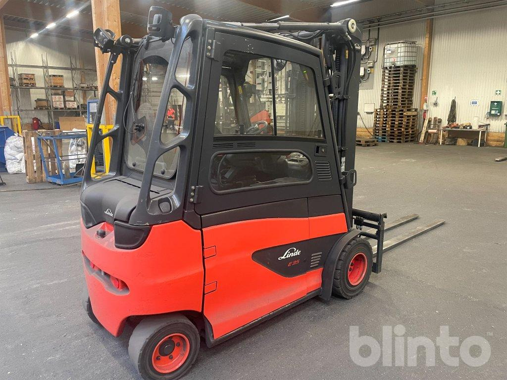 Linde E35HL-01 - Electric forklift: picture 4 Linde E35HL-01 - Electric forklift: picture 4