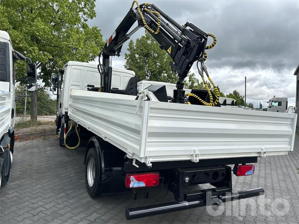 MAN TGL 8.150, Dreiseiten Kipper mit Hiab Kran 060.3 (2016) - Tipper, Crane truck: picture 3 MAN TGL 8.150, Dreiseiten Kipper mit Hiab Kran 060.3 (2016) - Tipper, Crane truck: picture 3