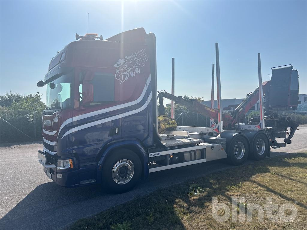 SCANIA R650B 6X4 NB - HIAB C912 - Timber truck, Crane truck: picture 1 SCANIA R650B 6X4 NB - HIAB C912 - Timber truck, Crane truck: picture 1