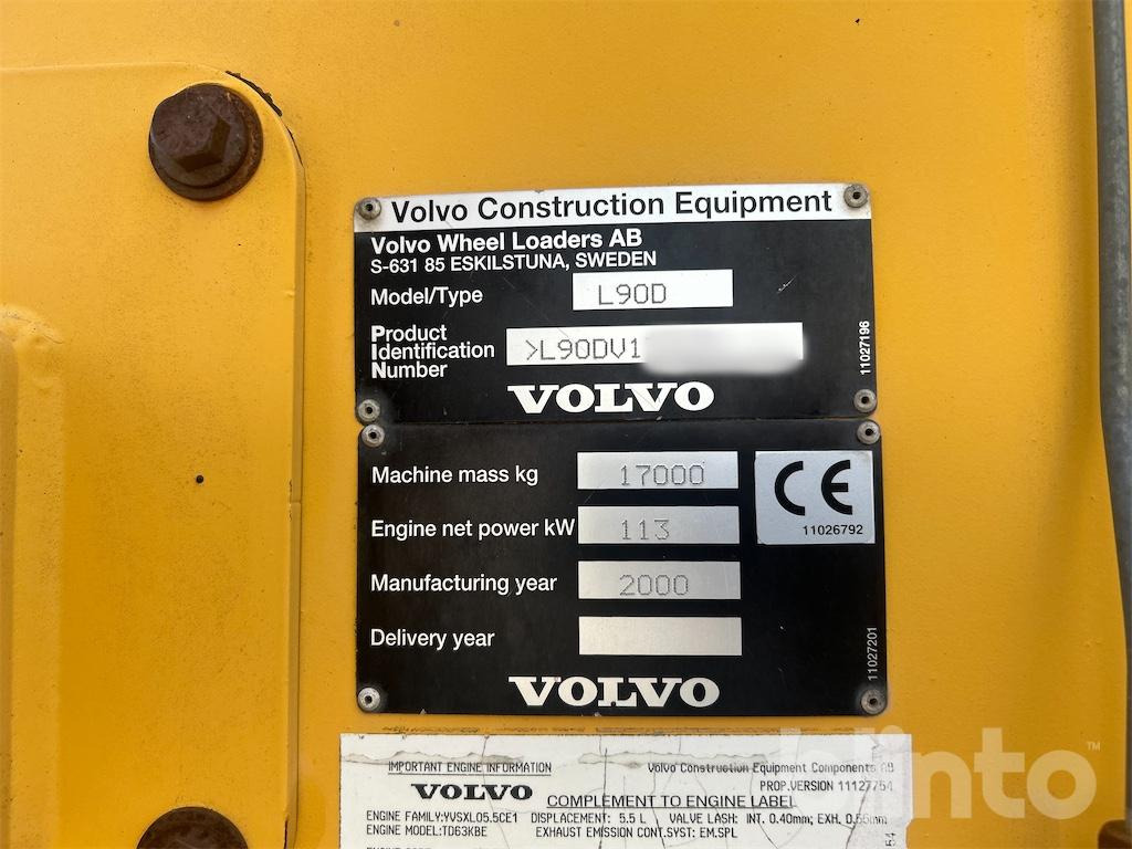 Wheel loader VOLVO L90D: picture 13 Wheel loader VOLVO L90D: picture 13