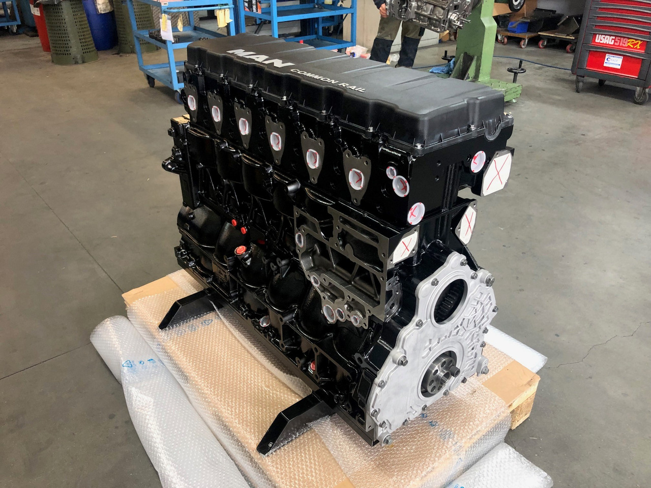 MOTORE ALLEGGERITO MAN D2066 EURO6 (camion) - Engine for Truck: picture 1 MOTORE ALLEGGERITO MAN D2066 EURO6 (camion) - Engine for Truck: picture 1