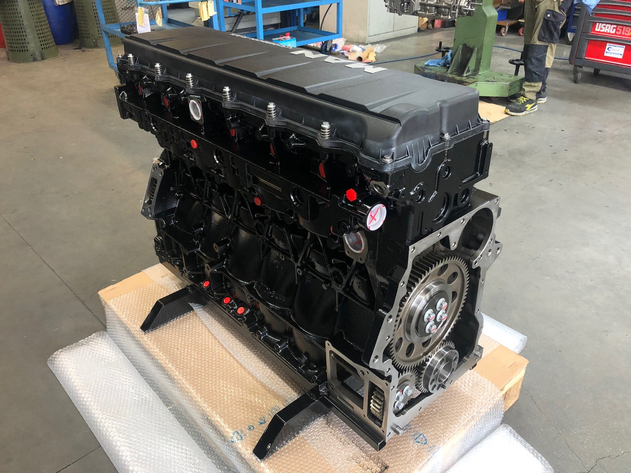 MOTORE ALLEGGERITO MAN D2066 EURO6 (camion) - Engine for Truck: picture 3 MOTORE ALLEGGERITO MAN D2066 EURO6 (camion) - Engine for Truck: picture 3
