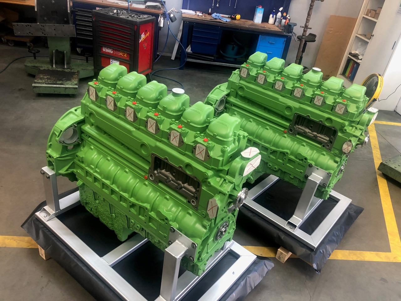 Engine MOTORE SEMI-COMPLETO MAN D2876LE301 / D2876 LE301: picture 18