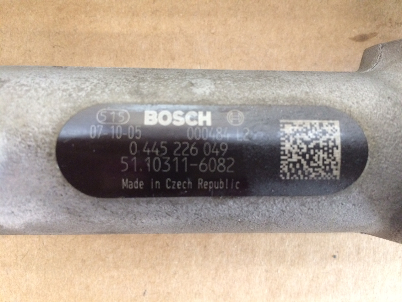TUBO PRESSIONE COMMON RAIL MAN 51103116082 - Fuel system: picture 5 TUBO PRESSIONE COMMON RAIL MAN 51103116082 - Fuel system: picture 5