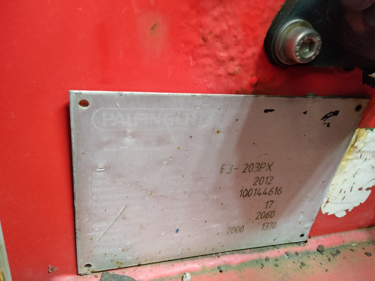 Palfinger F3-203PX - Diesel forklift: picture 5 Palfinger F3-203PX - Diesel forklift: picture 5