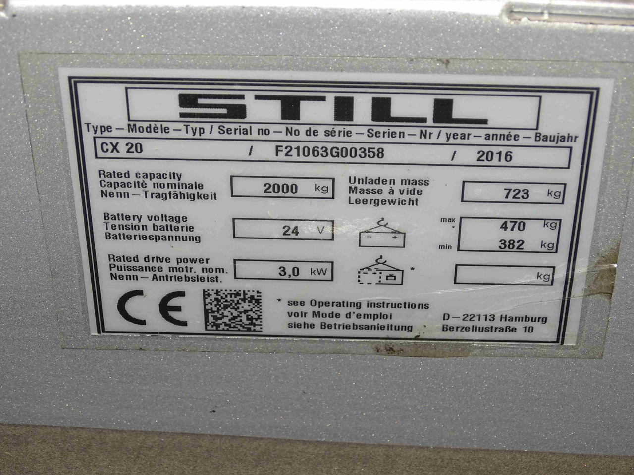 Still CX20IGONEO/2400MM - Order picker: picture 5 Still CX20IGONEO/2400MM - Order picker: picture 5