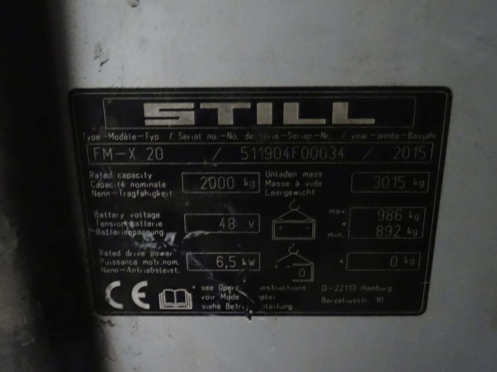 Still FM-X20 - Reach truck: picture 5 Still FM-X20 - Reach truck: picture 5