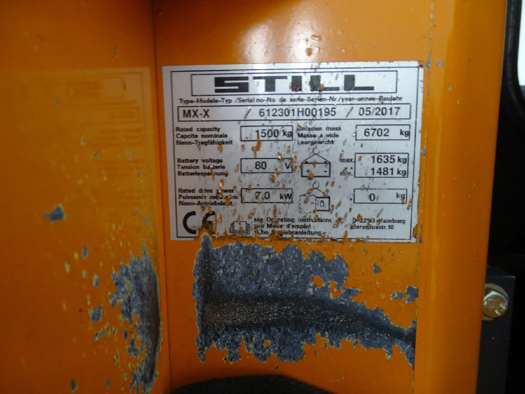 Still MX-X - Order picker: picture 5 Still MX-X - Order picker: picture 5