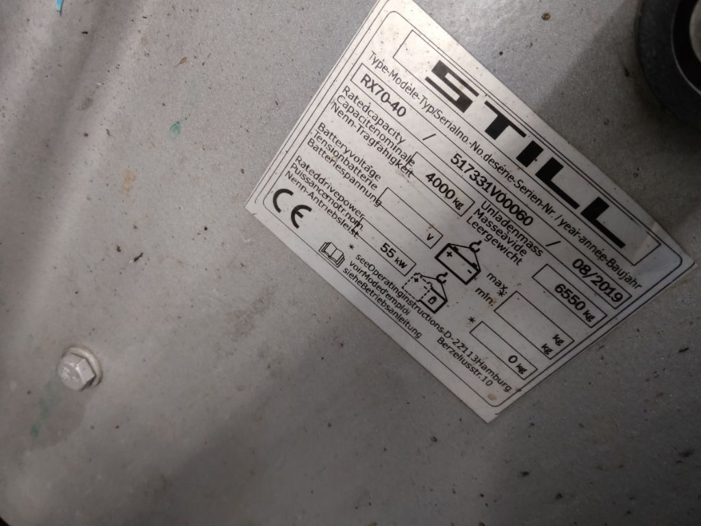 Still RX70-40 - Diesel forklift: picture 5 Still RX70-40 - Diesel forklift: picture 5