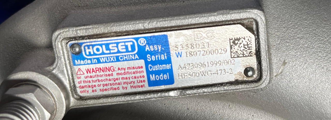 CLAAS Turbocharger Claas Lexion - Turbo: picture 5 CLAAS Turbocharger Claas Lexion - Turbo: picture 5