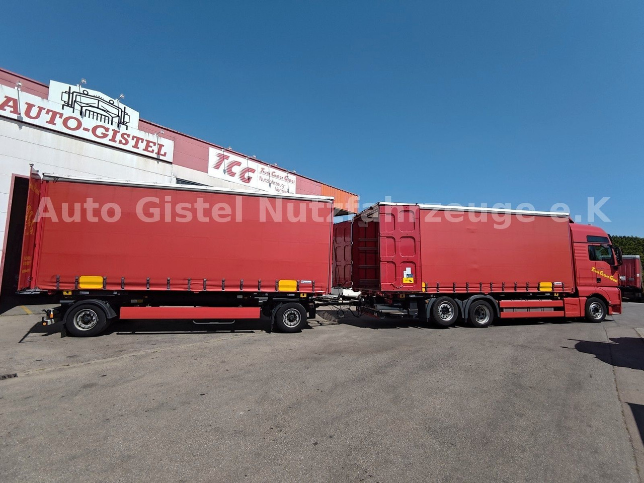 MAN TGX 26.510 6x2-4 LL*WB*Krone AZ18 + Krone WP7.3 - Container transporter/ Swap body truck: picture 2 MAN TGX 26.510 6x2-4 LL*WB*Krone AZ18 + Krone WP7.3 - Container transporter/ Swap body truck: picture 2