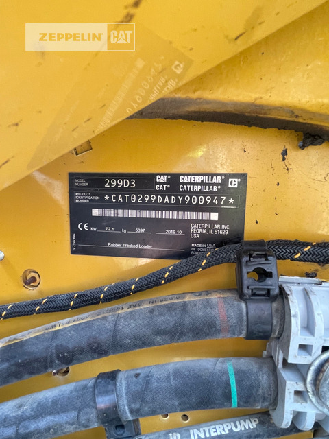 Cat 299D - Skid steer loader: picture 5 Cat 299D - Skid steer loader: picture 5