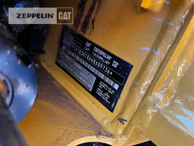 Mini excavator Cat 301.8-05A: picture 24