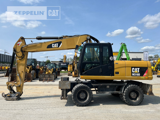 Cat M318D - Wheel excavator: picture 3 Cat M318D - Wheel excavator: picture 3