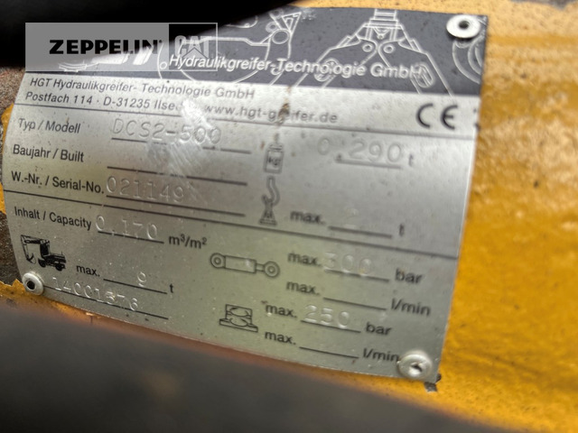 Hydraulik-Greifer-Technologie Greifer ZZ2-400 - Clamshell bucket: picture 4 Hydraulik-Greifer-Technologie Greifer ZZ2-400 - Clamshell bucket: picture 4