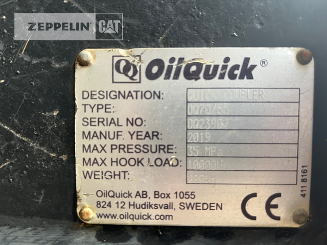Oil-Quick OQ70/55 - Quick coupler for Construction machinery: picture 3 Oil-Quick OQ70/55 - Quick coupler for Construction machinery: picture 3