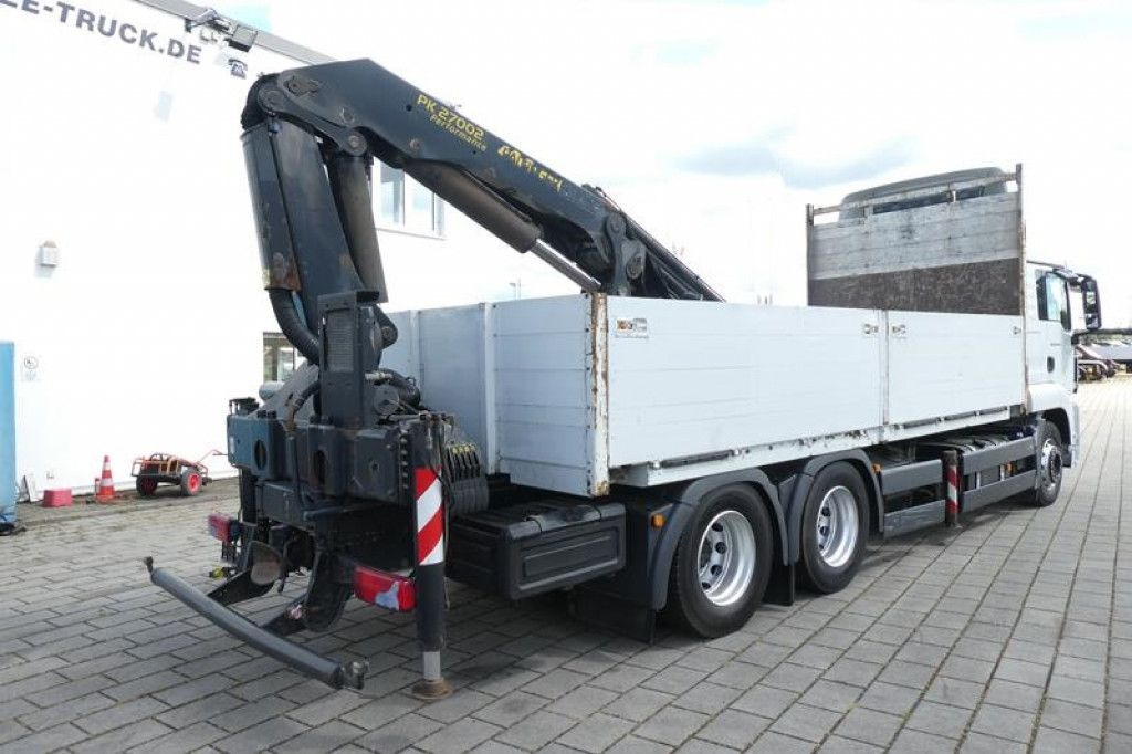 MAN TG-S 26.440 6x4 Pritsche Heckkran PK 27002+Funk - Crane truck: picture 5 MAN TG-S 26.440 6x4 Pritsche Heckkran PK 27002+Funk - Crane truck: picture 5