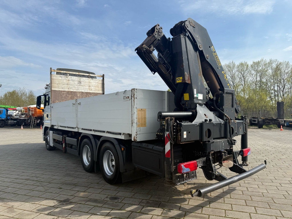 Dropside/ Flatbed truck, Crane truck MAN TG-S 26.440 6x4 Pritsche Heckkran PK 27002+Funk: picture 9 Dropside/ Flatbed truck, Crane truck MAN TG-S 26.440 6x4 Pritsche Heckkran PK 27002+Funk: picture 9