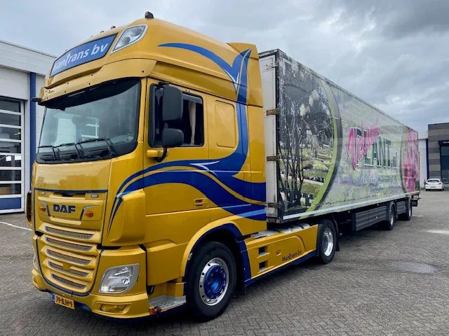 Vogelzang bloemen en planten oplegger 280 hoog deuren voor en achter, laadklep achter - Closed box semi-trailer: picture 3 Vogelzang bloemen en planten oplegger 280 hoog deuren voor en achter, laadklep achter - Closed box semi-trailer: picture 3