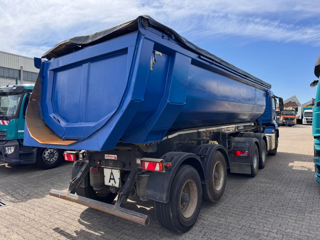 Carnehl CHKS / HH 2-Achs Kipper CRAMRO Verdeck el. - Tipper semi-trailer: picture 2 Carnehl CHKS / HH 2-Achs Kipper CRAMRO Verdeck el. - Tipper semi-trailer: picture 2