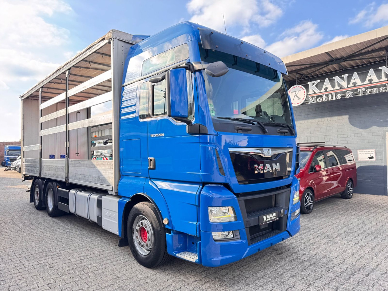 MAN 26.500 TGX+Anh LBW Euro6 Lift/Lenkachse - Curtainsider truck: picture 1 MAN 26.500 TGX+Anh LBW Euro6 Lift/Lenkachse - Curtainsider truck: picture 1